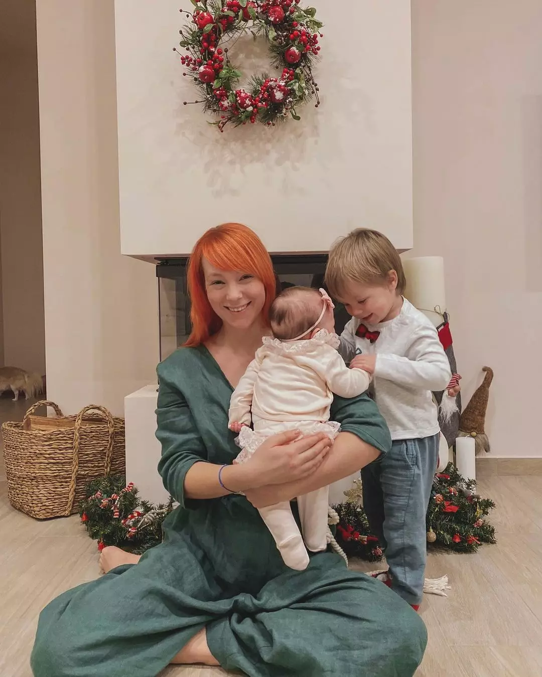 Світлана Тарабарова з дітьми