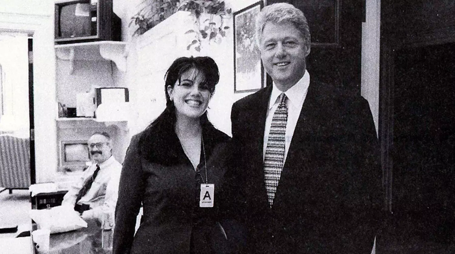 Фото: zdf/Билл Клинтон с Моникой Левински