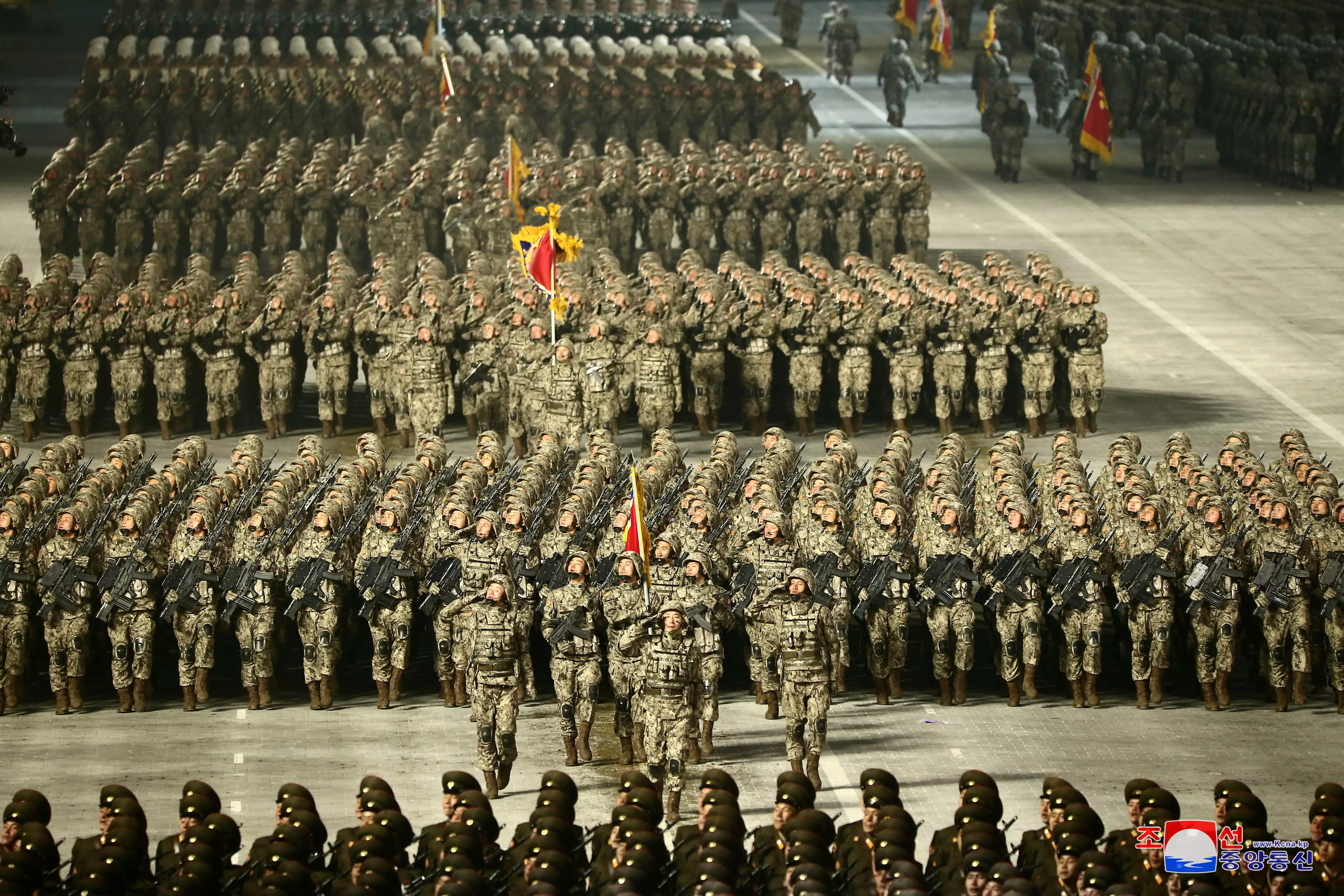 Военный парад в Северной Корее. Фото: REUTERS/TC