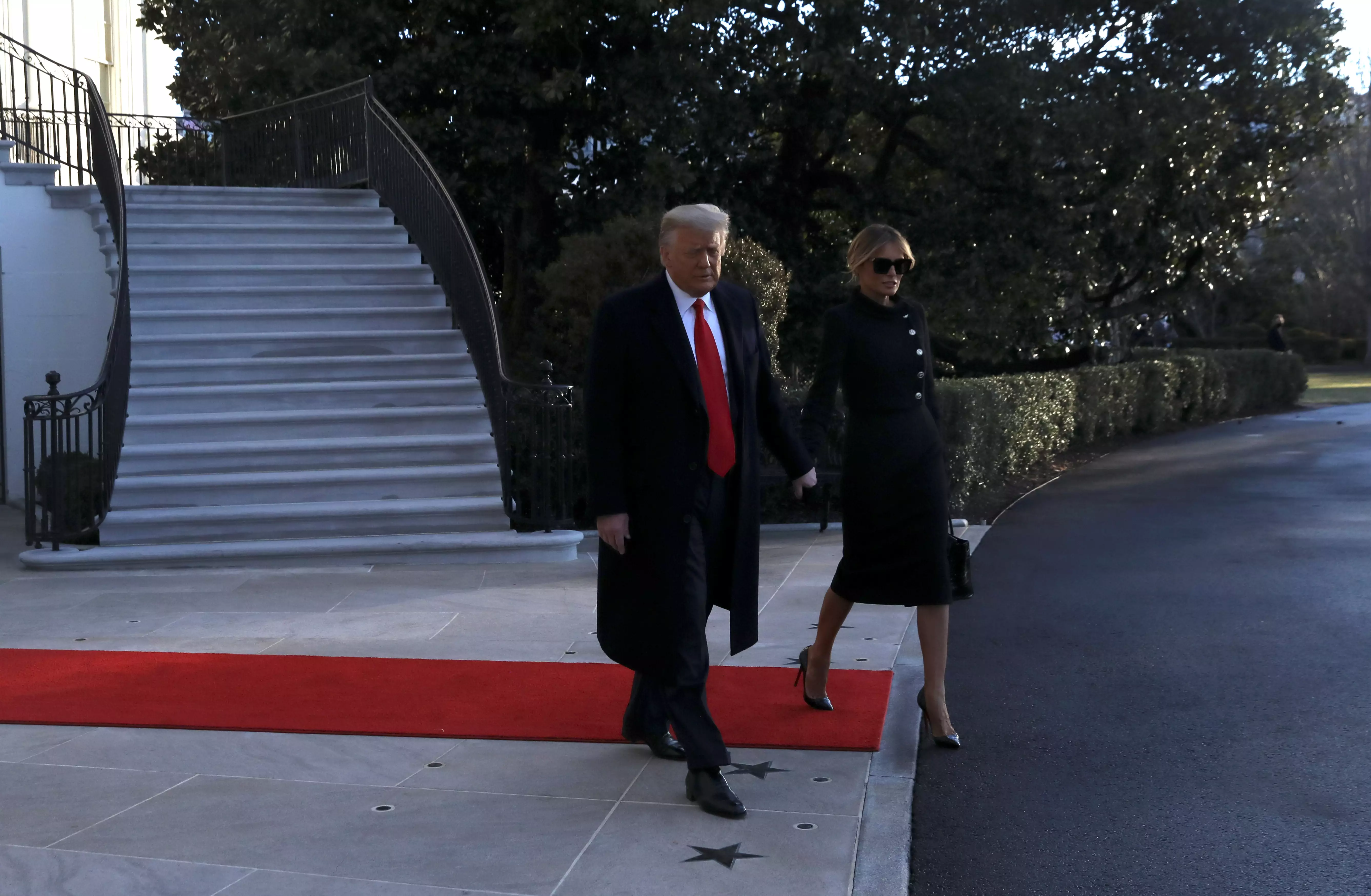 Дональд и Мелания Трамп. Фото: REUTERS/Leah Millis