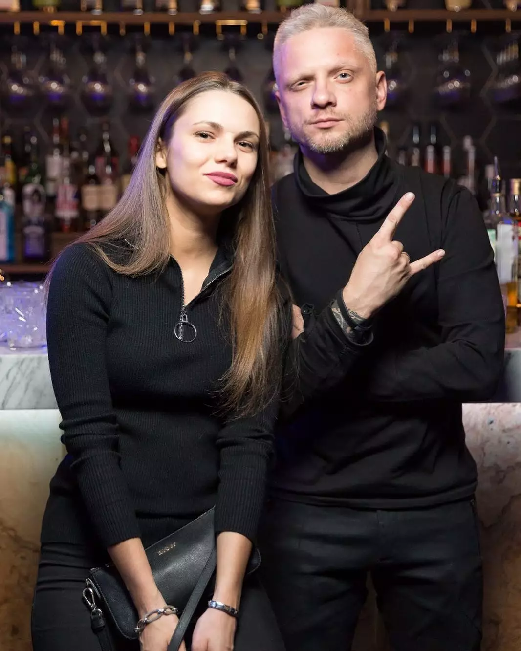 Александр Шаляпин с супругой Анастасией
