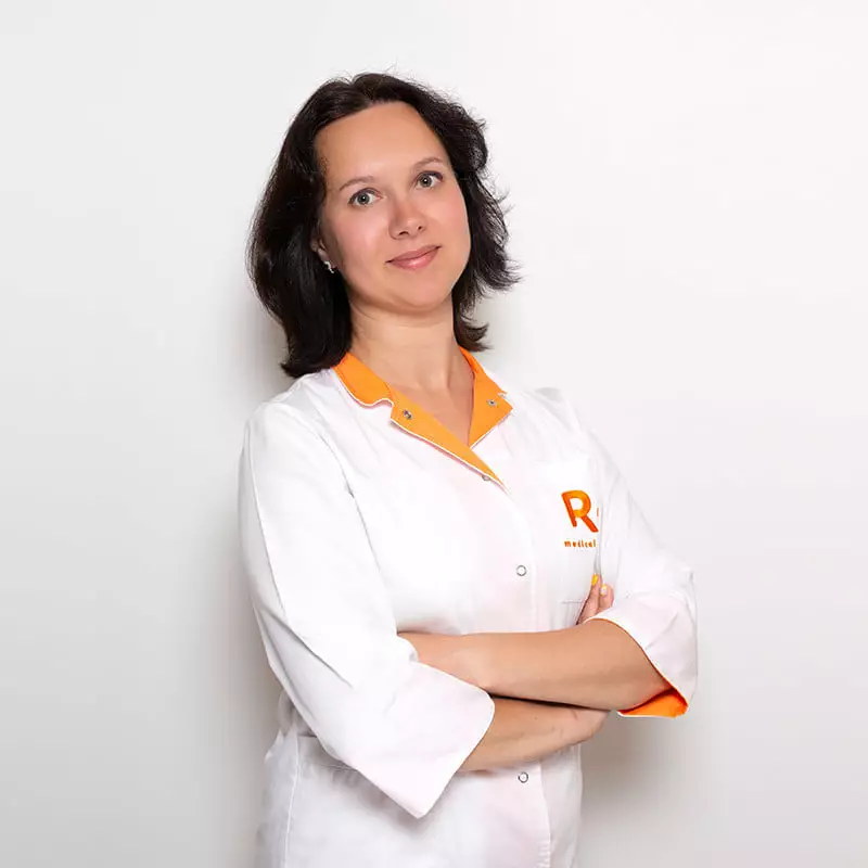Лікар-психолог Ольга Мірошникова