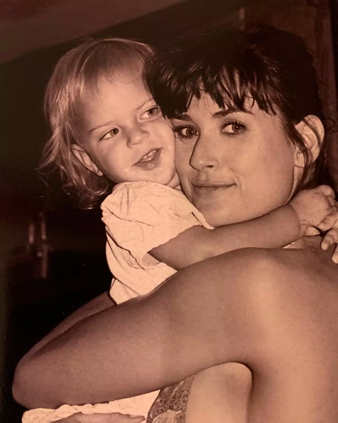 Демі Мур і її дочка Талула