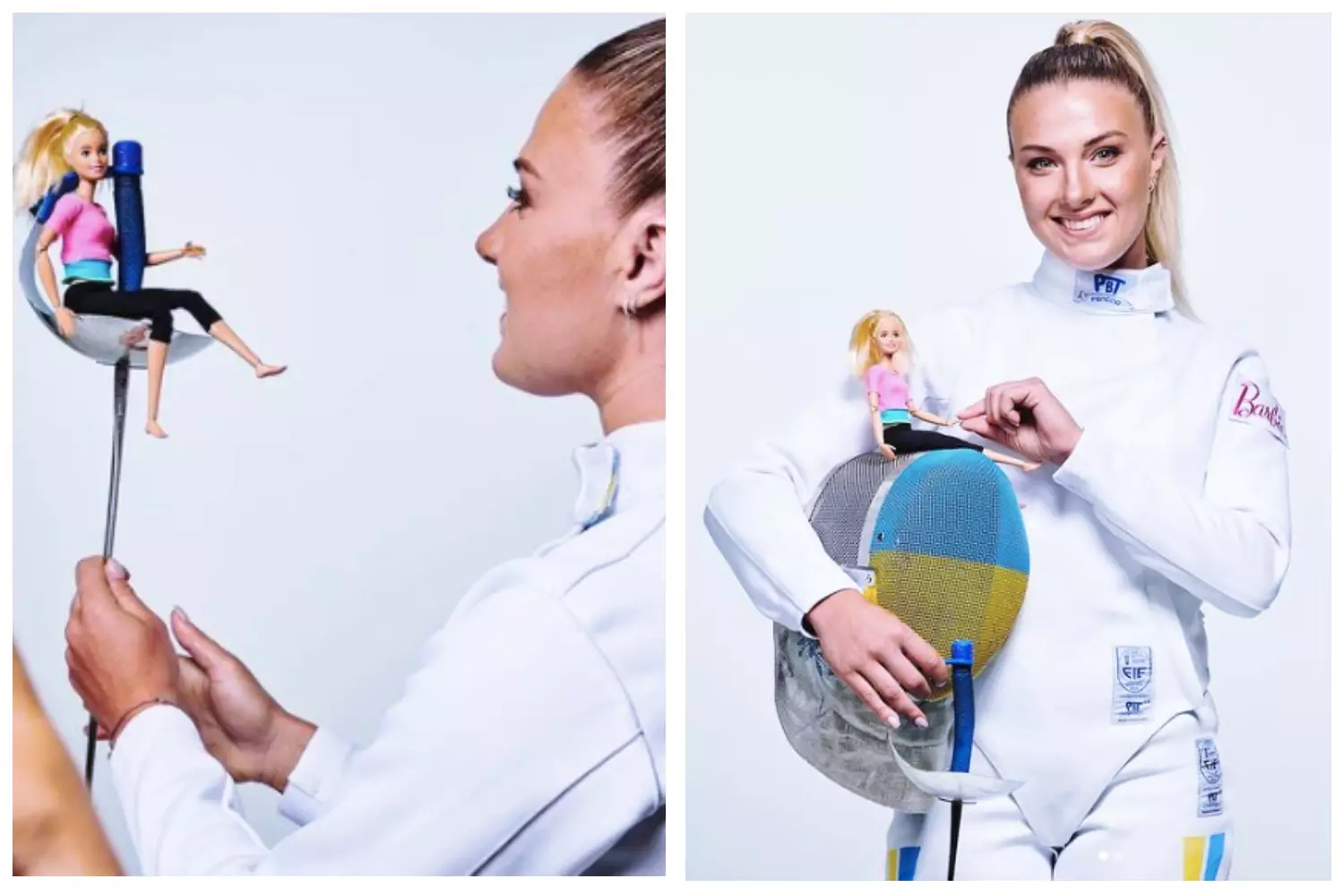 Фехтовальщица Ольга Харлан стала прототипом для создания куклы Барби