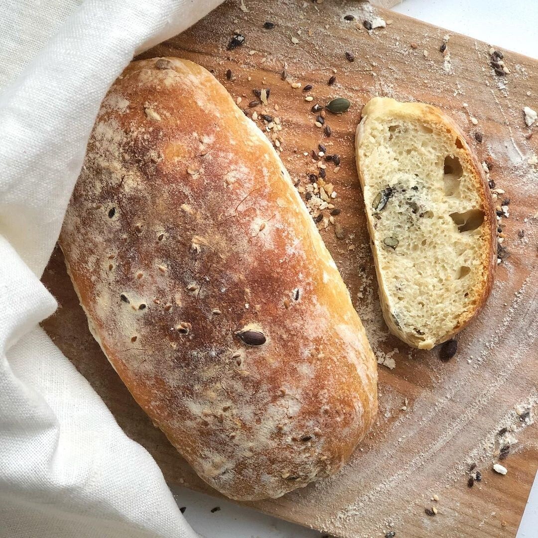 Чиабатта рецепт с фото итальянский хлеб