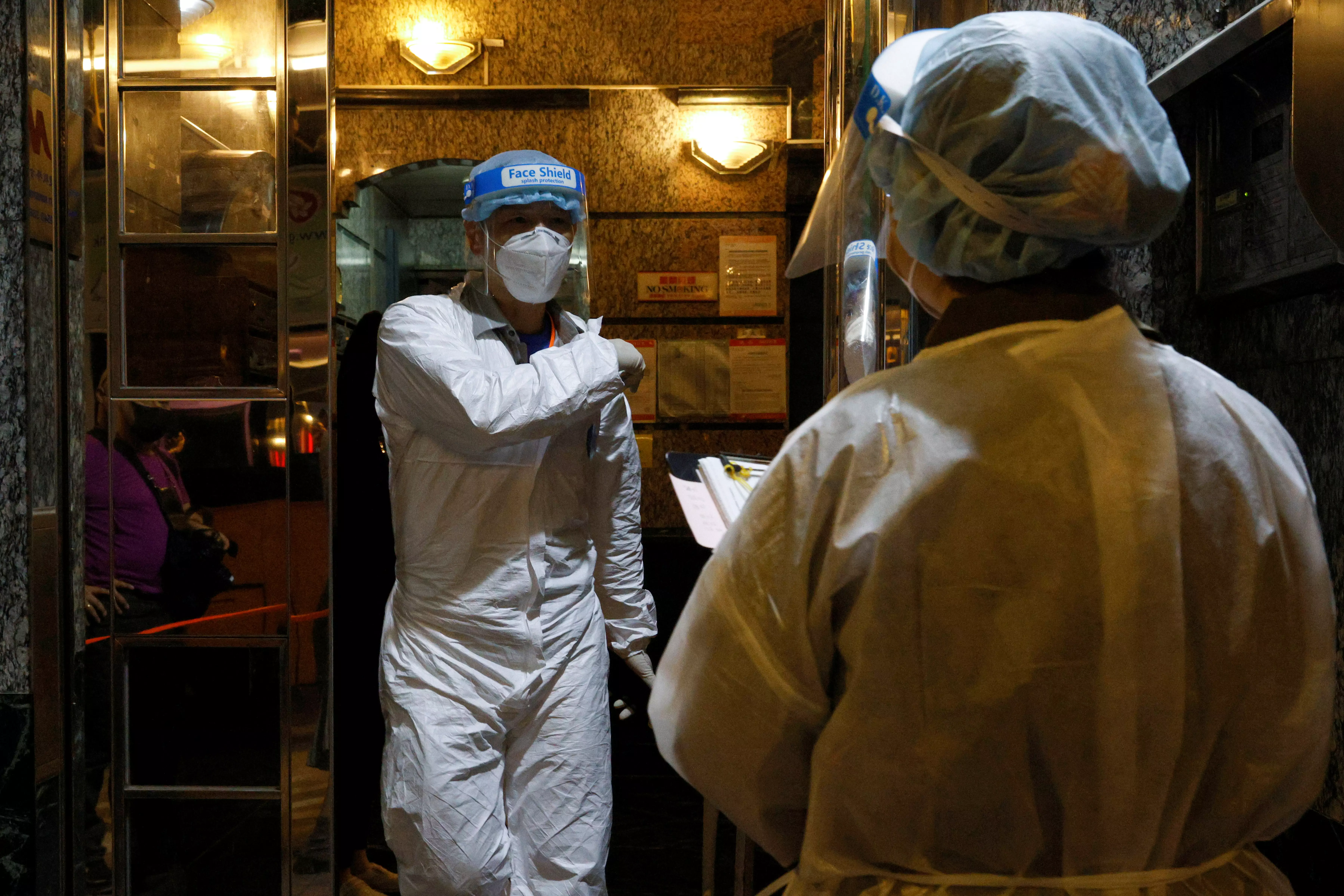 Вспышка коронавируса в Гонгконге, фото: REUTERS/Tyrone Siu