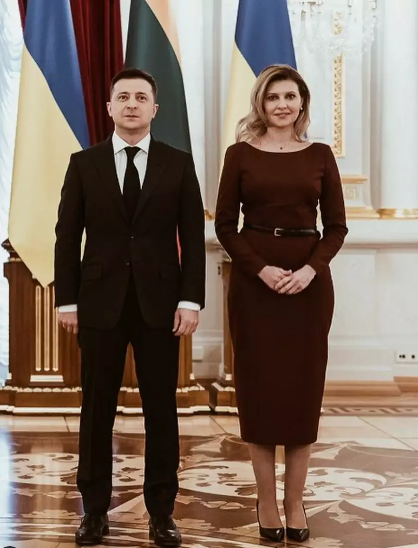 Владимир Зеленский и Елена Зеленская