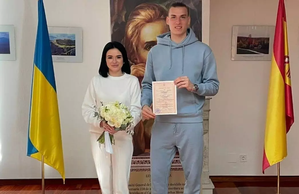 Андрей Лунин и Анастасия Томазова