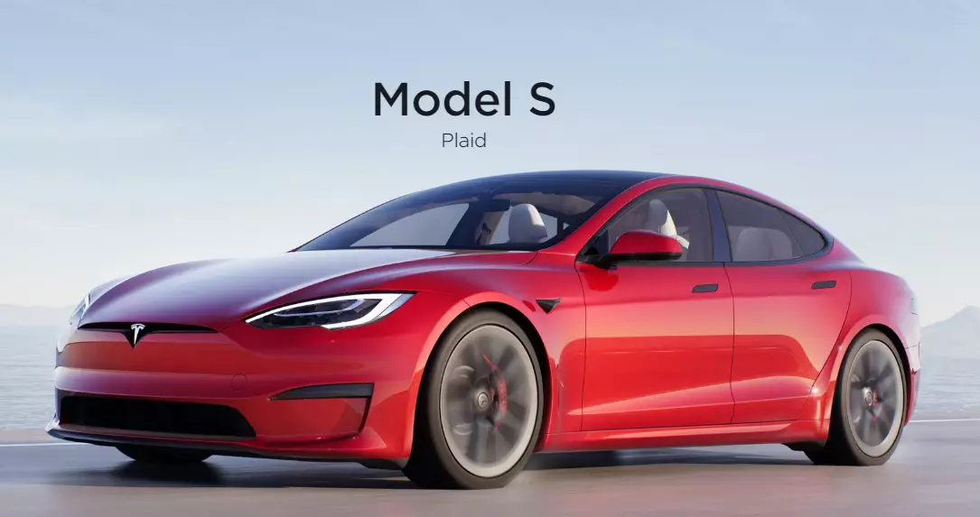 Електромобіль Tesla Model S 