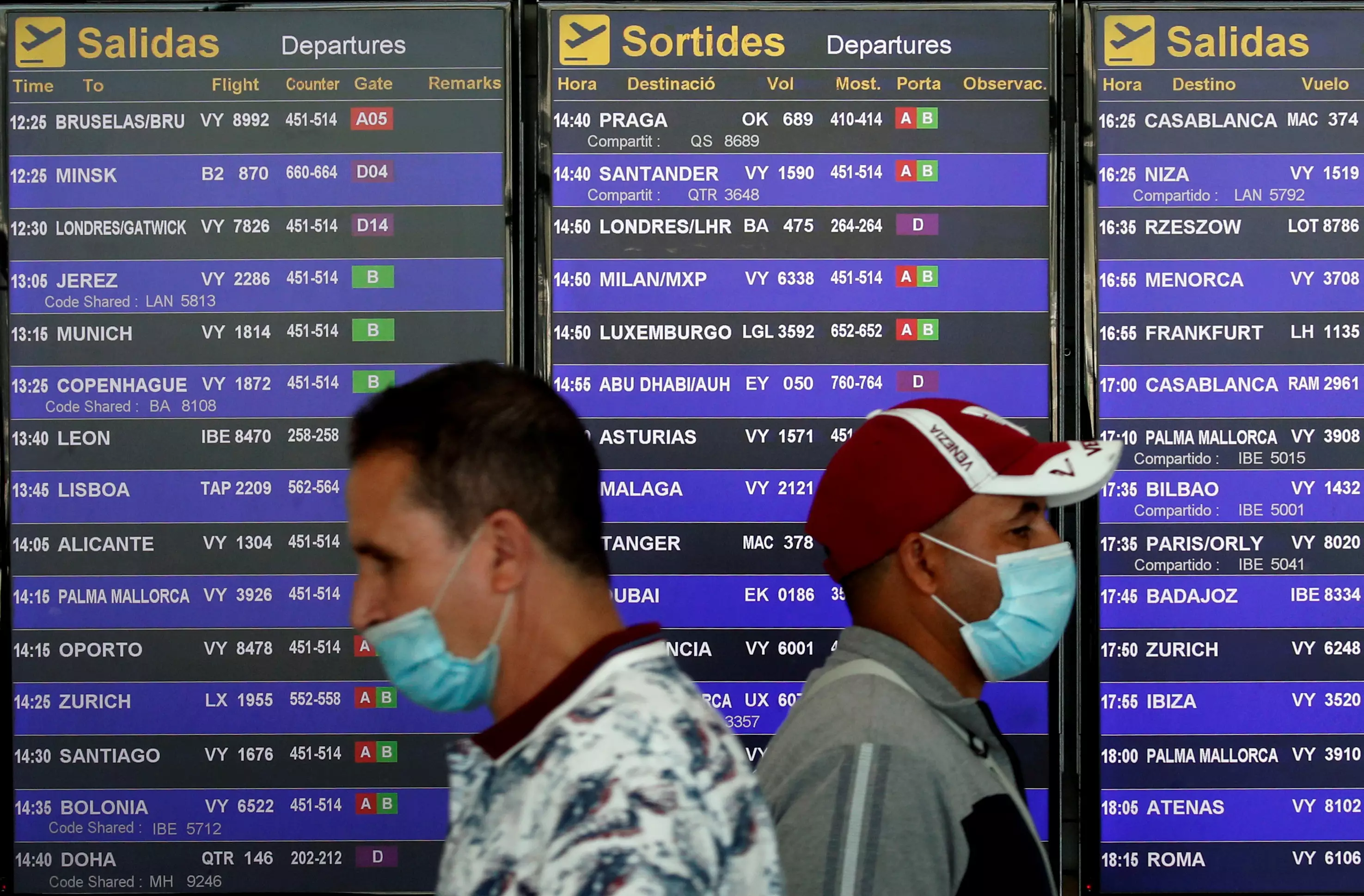 Аэропорт в Барселоне, фото: REUTERS/Albert Gea/File Photo/File Photo