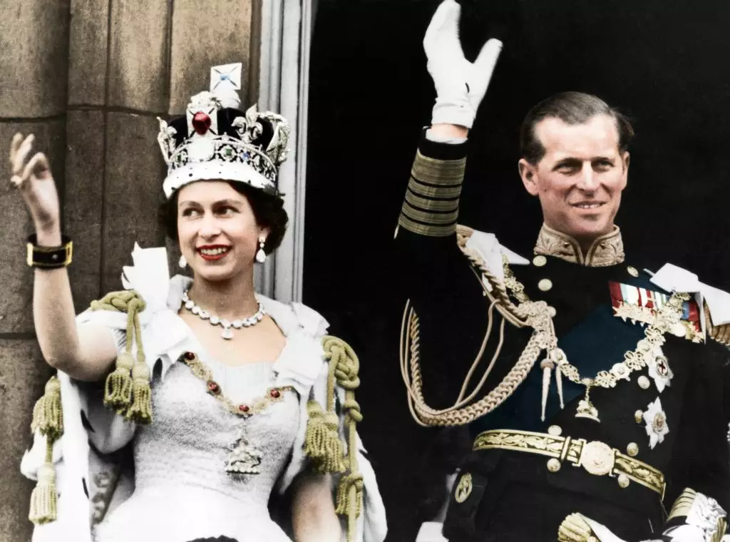 Королева Елизавета ІІ и принц Филипп