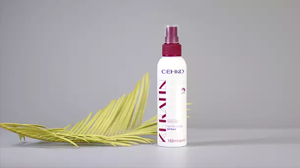 Спрей "комплексный уход" для гладкости и блеска волос Nutri-Care Spray C:EHKO КERATIN