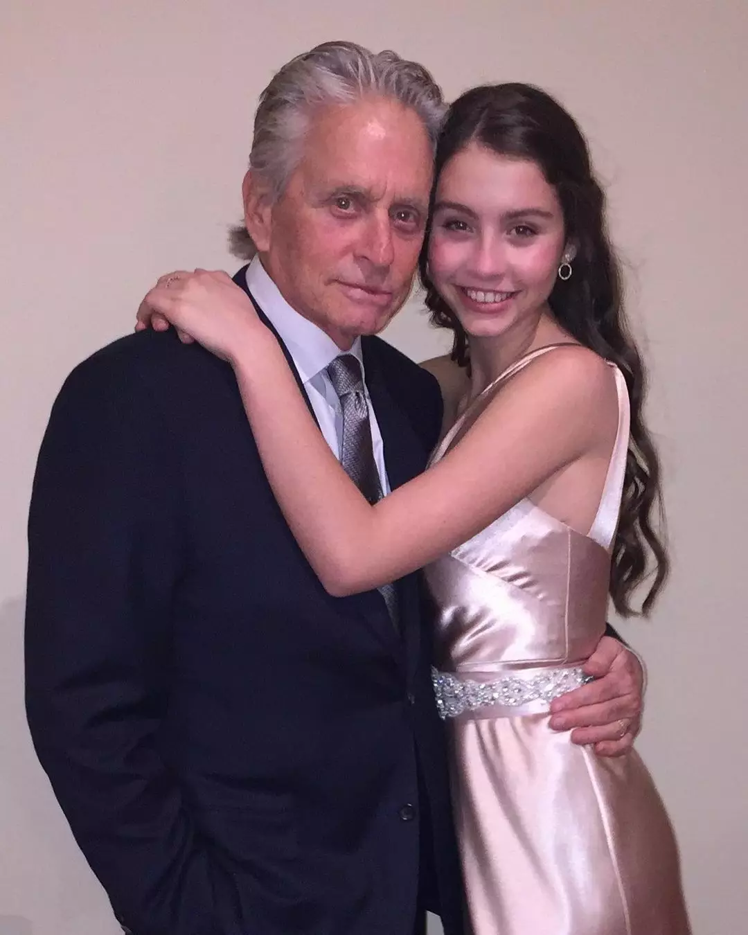 Майкл Дуглас і його дочка Керіс