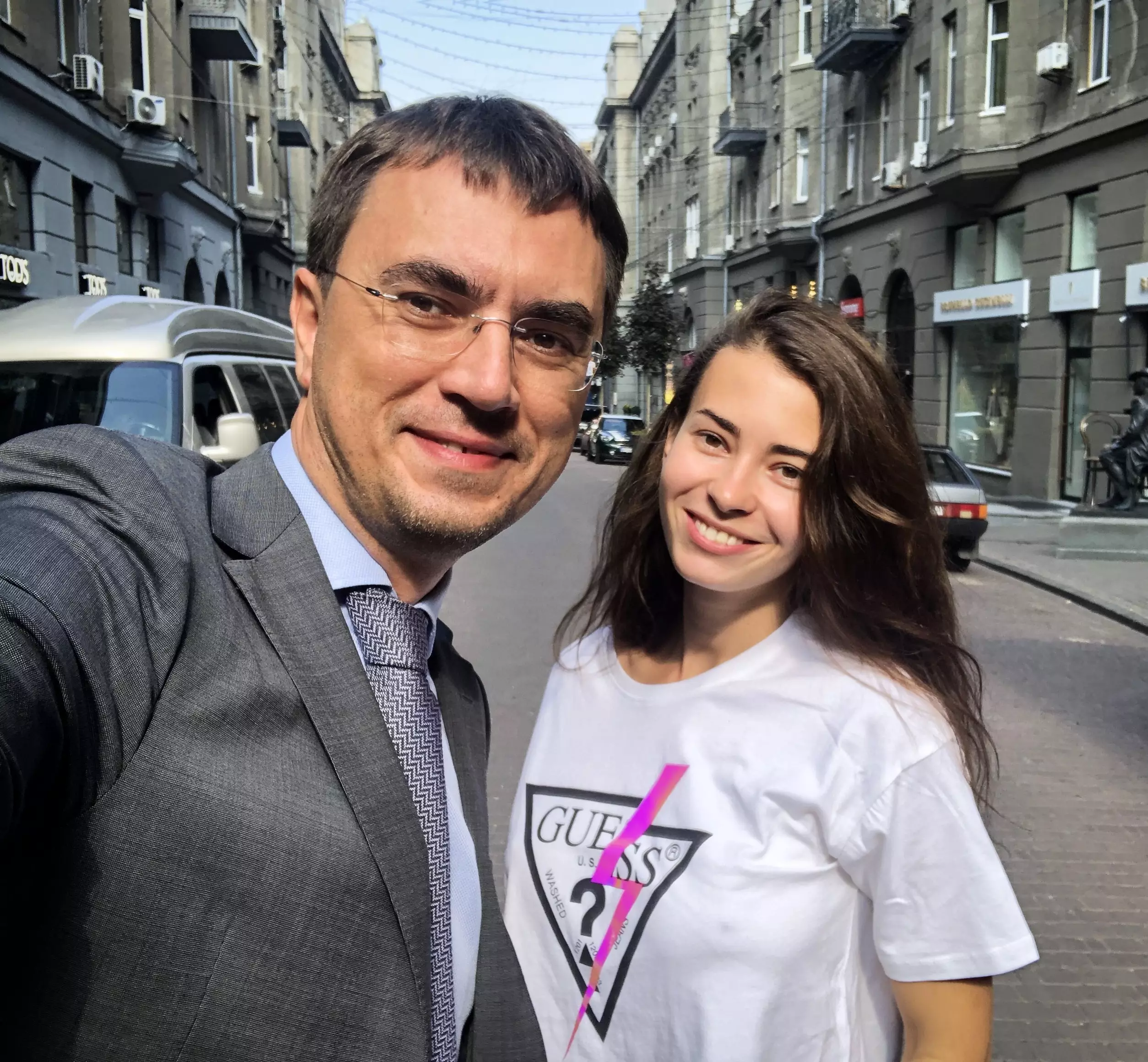 Владимир Омелян и Анна Минюкова, фото: Instagram