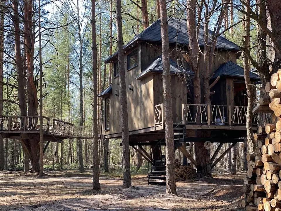 Дом на дереве Tree House Lodge