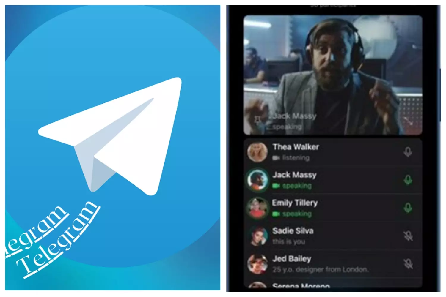 Групповые видеочаты в Telegram