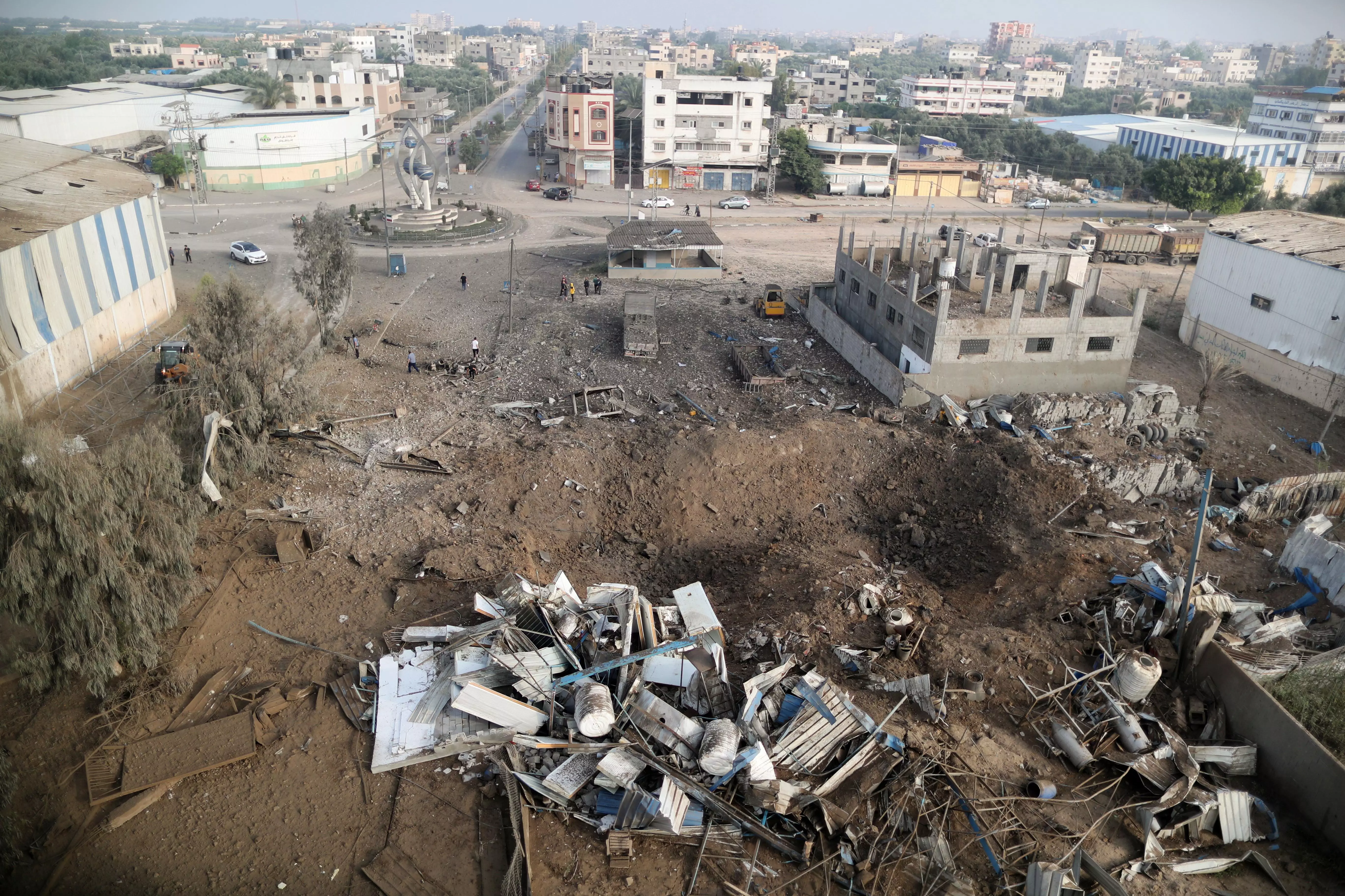 Последствия ударов Израиля по ХАМАСу. Источник: REUTERS/AL