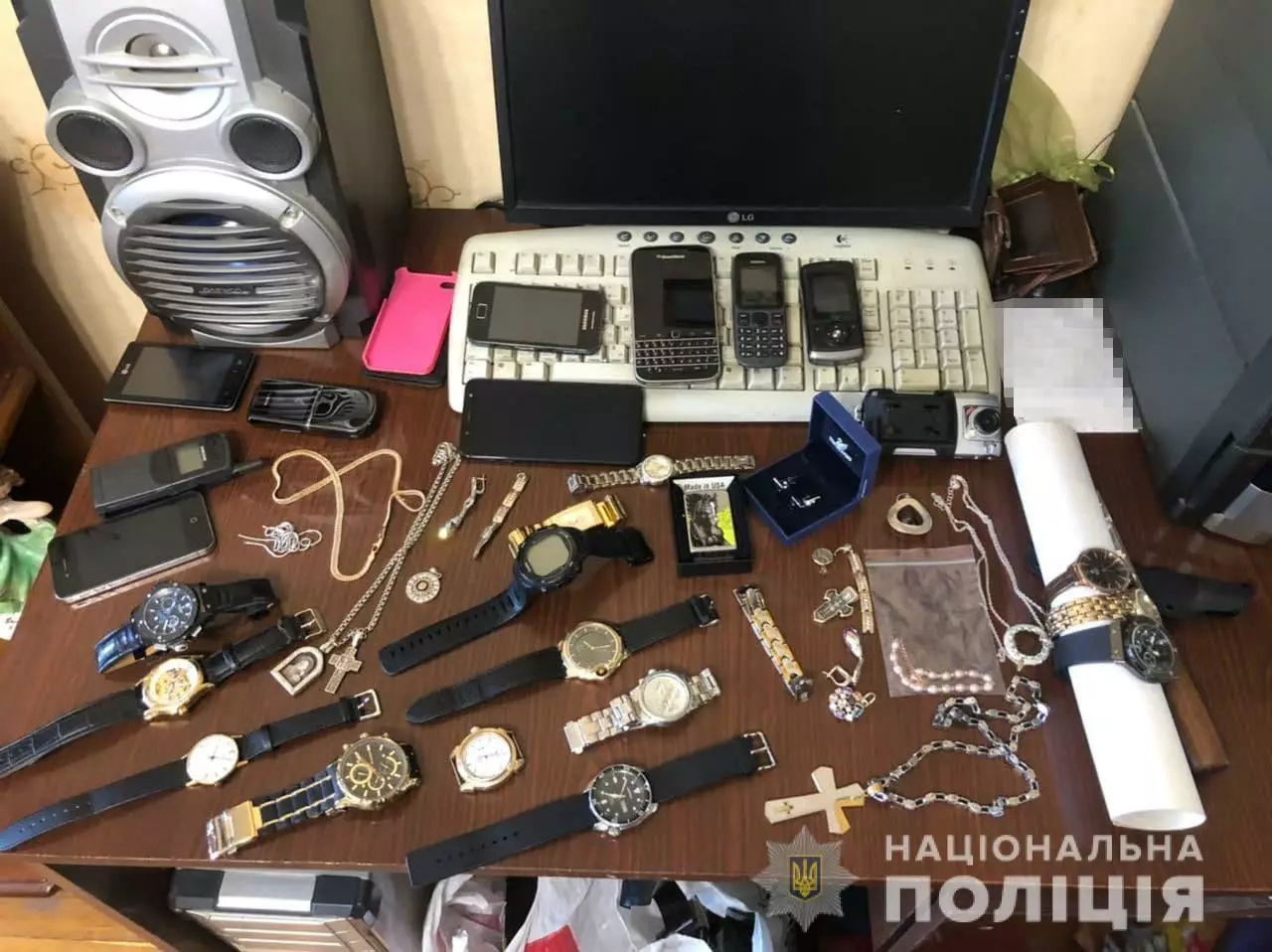Задержание банды грабителей в Одессе