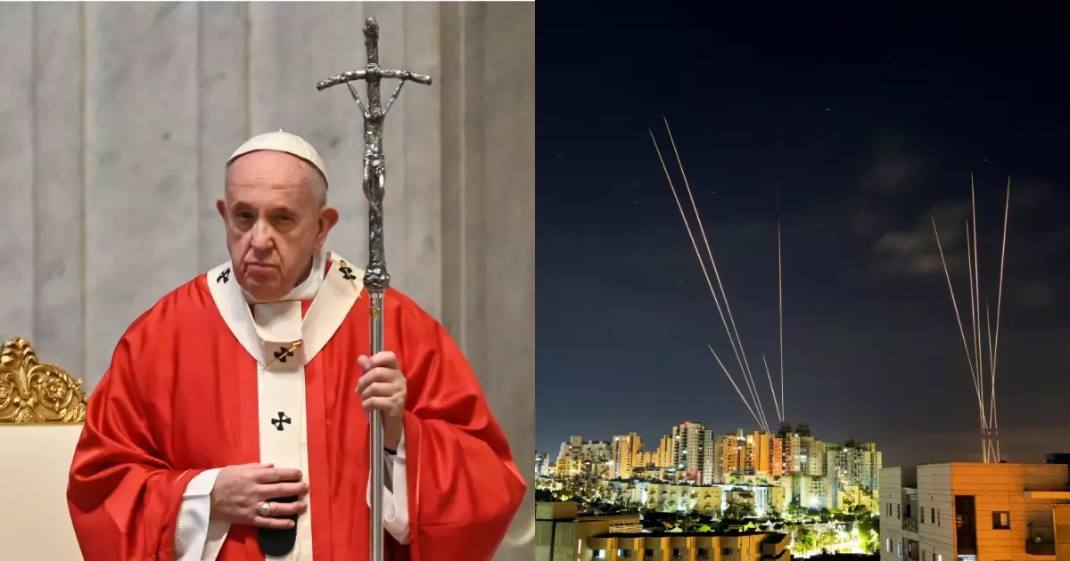 Папа Римский отреагировал на эскалацию на Ближнем Востоке. Коллаж.