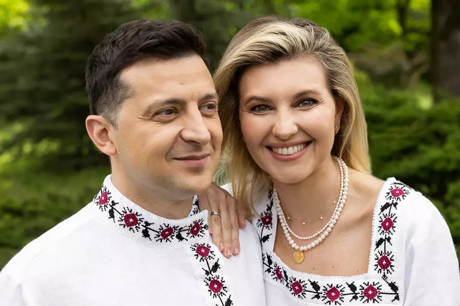 Владимир и Елена Зеленские