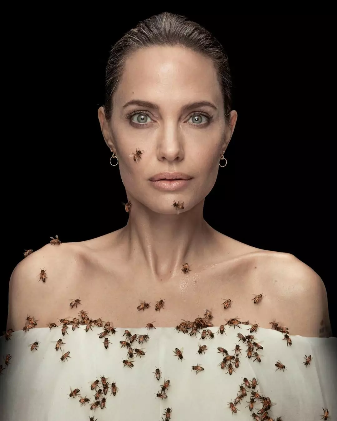 Анджелина Джоли снялась для National Geographic
