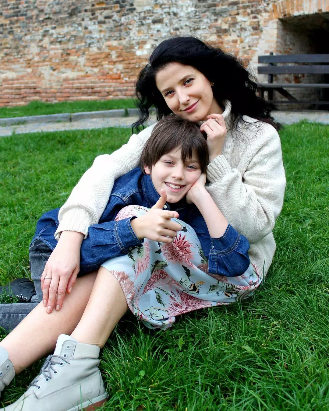 Син Сергія Притули Дмитро зі своєю мамою – Юлією
