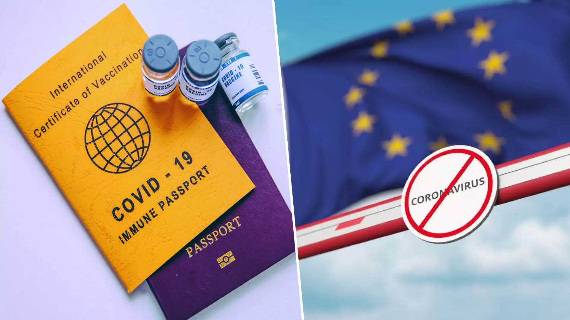 У ЄС домовилися про єдиний паспорт вакцинації. Колаж "Сьогодні"