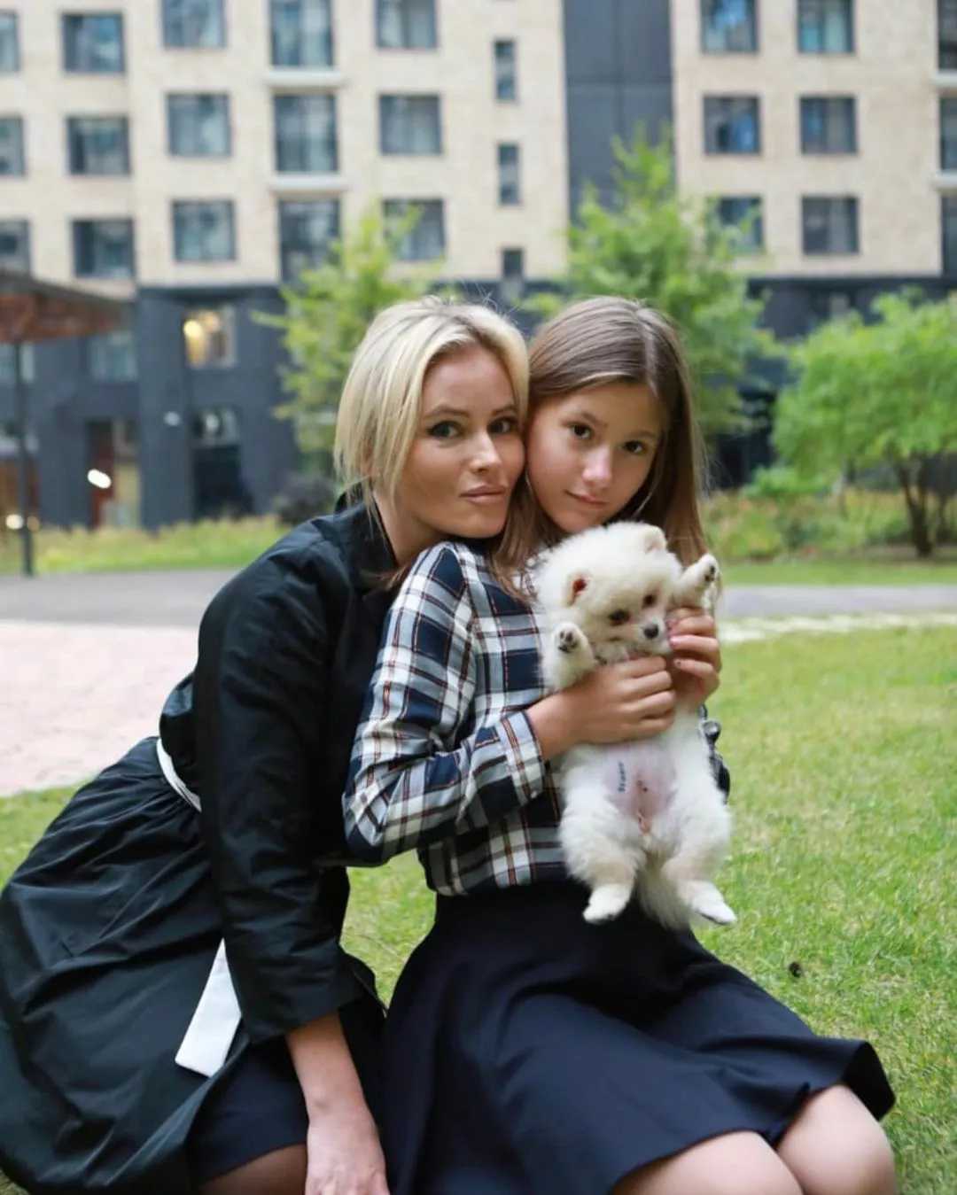 Дана Борисова и ее дочь Полина