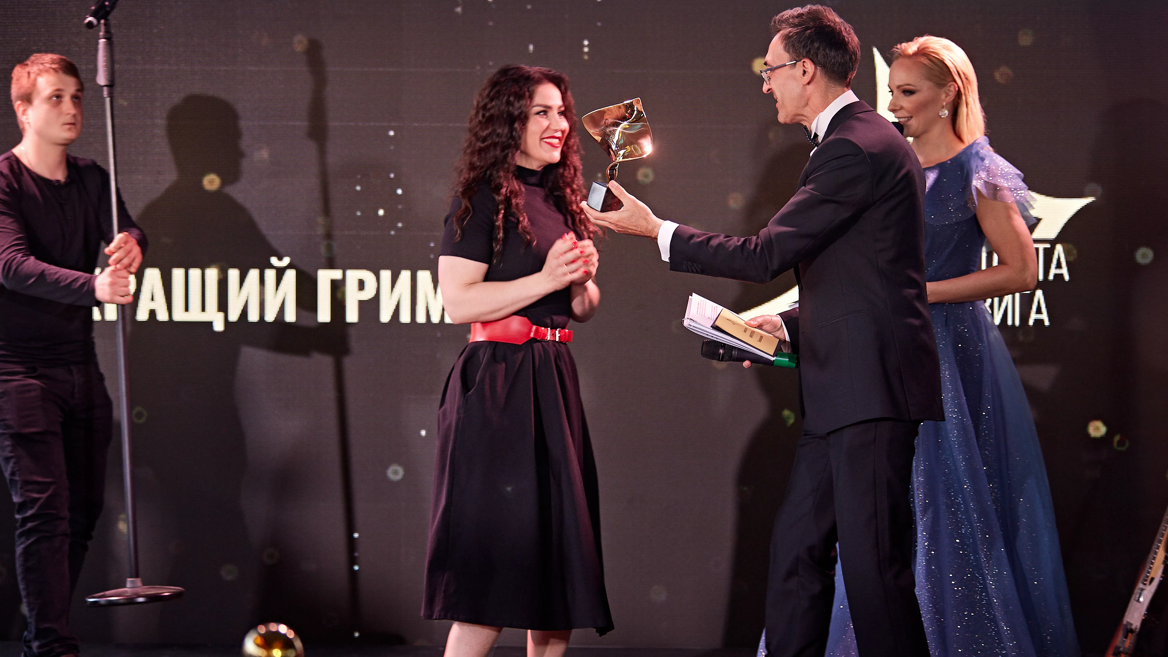 Марія Петровська отримала нагороду за "Найкращий грим" у фільмі "Безславні кріпаки"