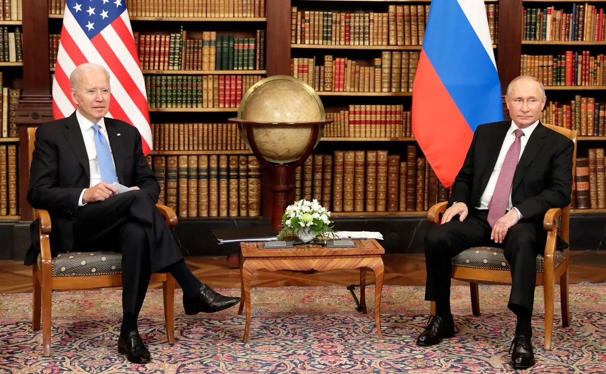 Встреча Джо Байдена и Владимира Путина. Фото: kremlin.ru
