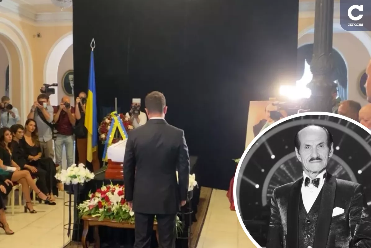 Общаться с журналистами на прощальной церемонии с Григорием Чапкисом президент не стал. Фото: коллаж "Сегодня"