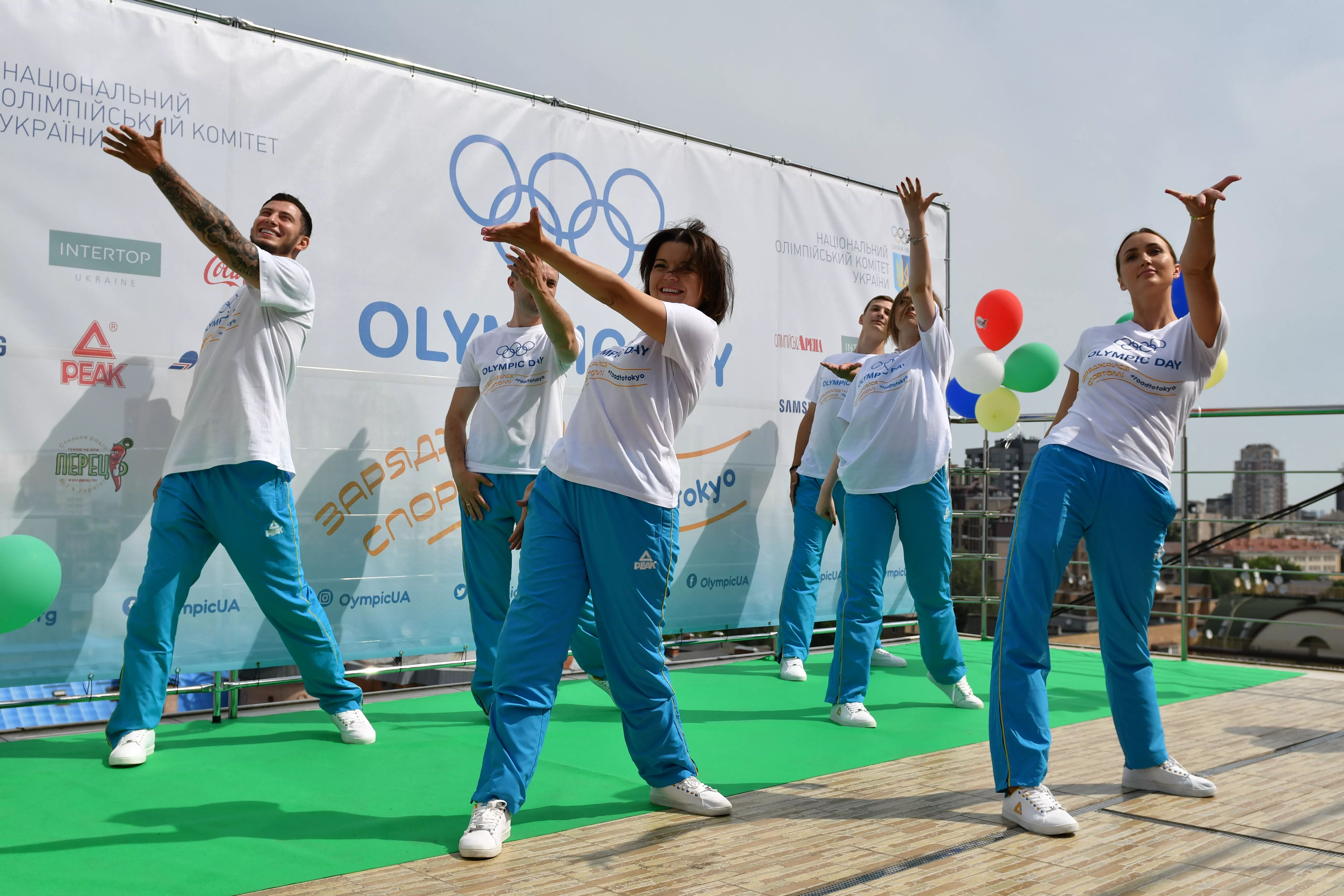 Олимпийская зарядка стартовала в Киеве