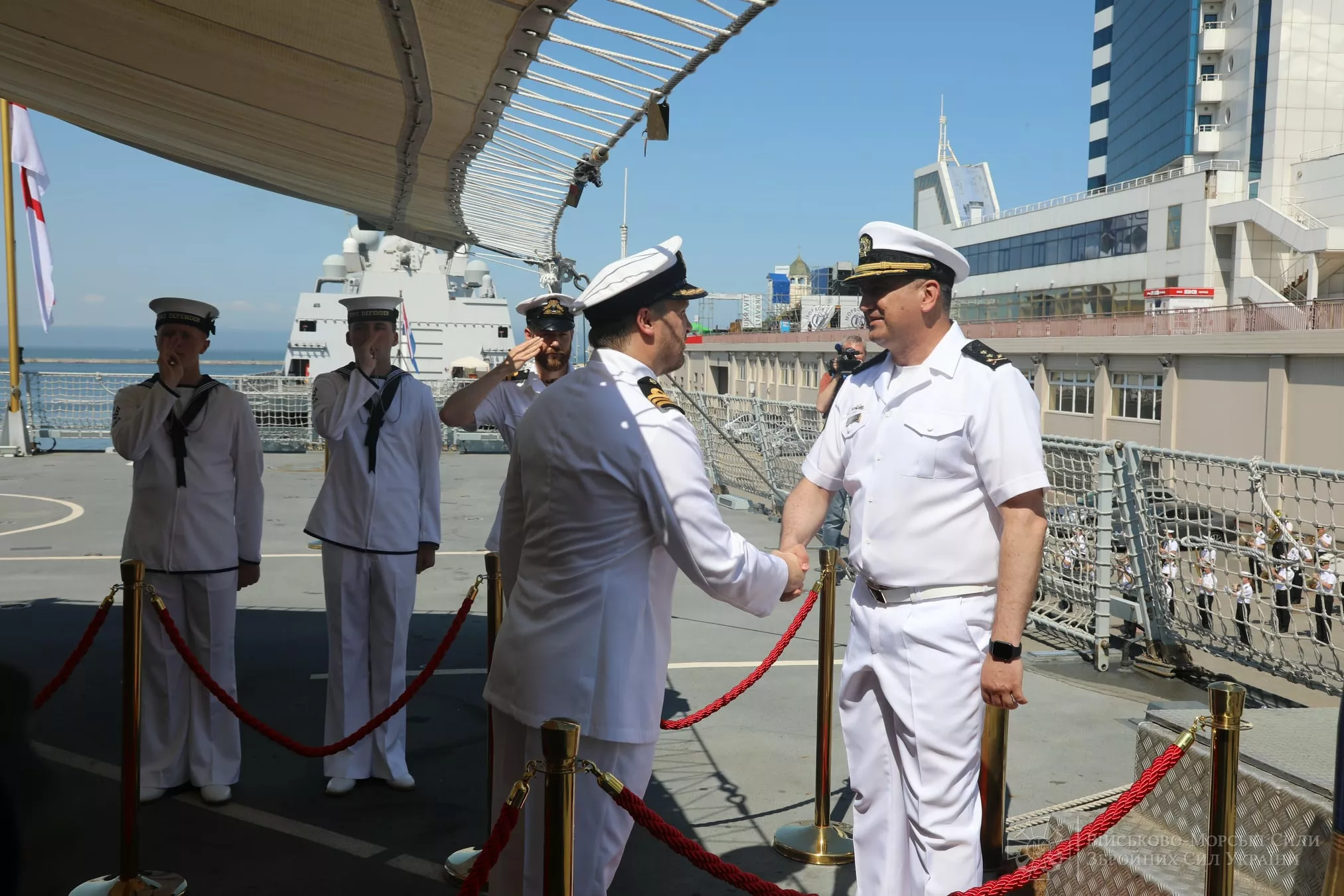 Україна і Велика Британія підписали Меморандум про морське партнерство. Фото: ВМС України