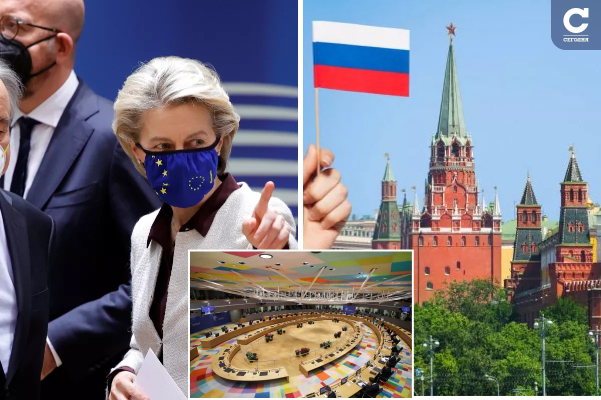 В ЄС пригрозили РФ новими санкціями. Колаж "Сьогодні"
