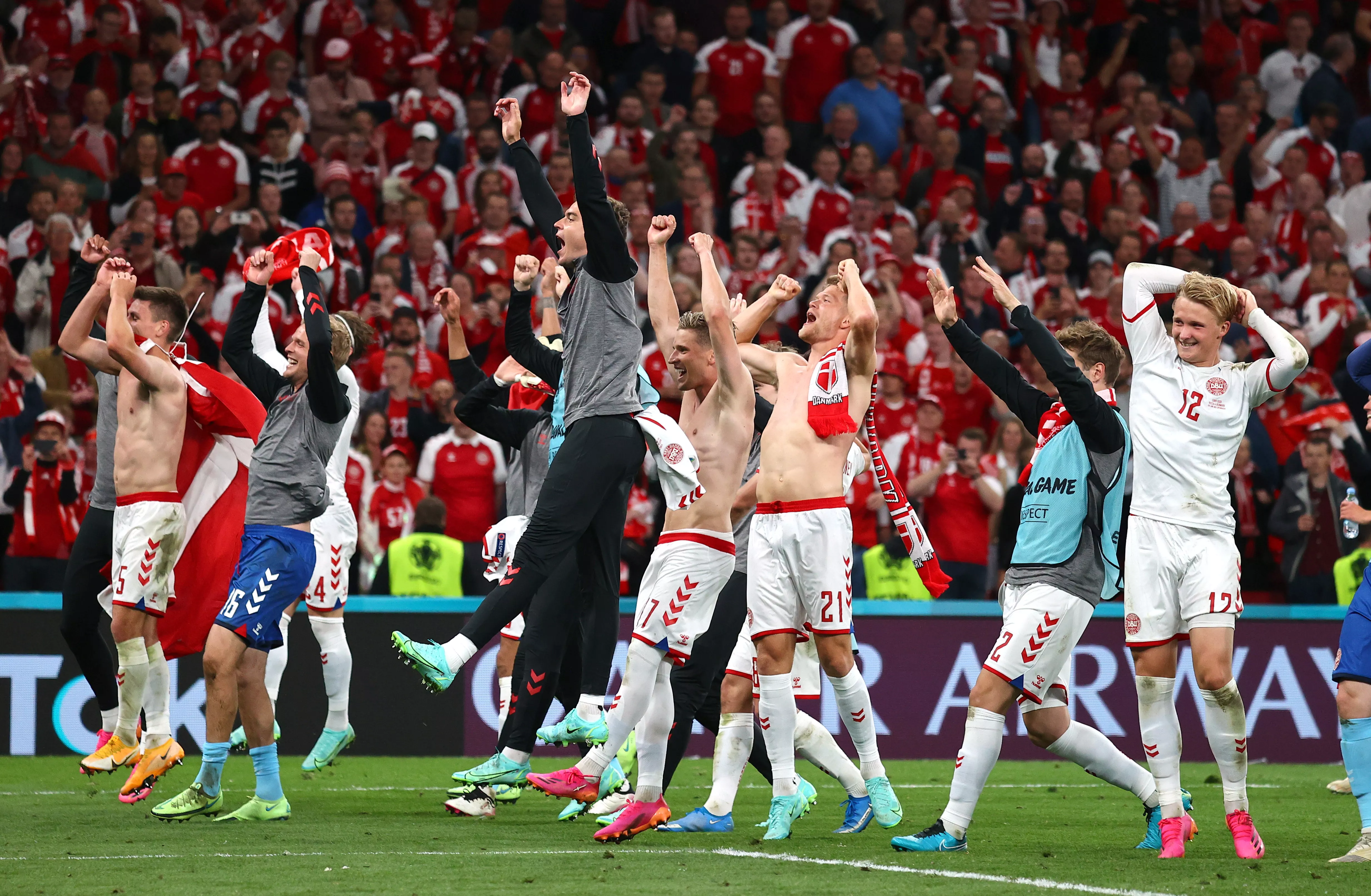 Сборная Дании пробилась в плей-офф Евро-2020