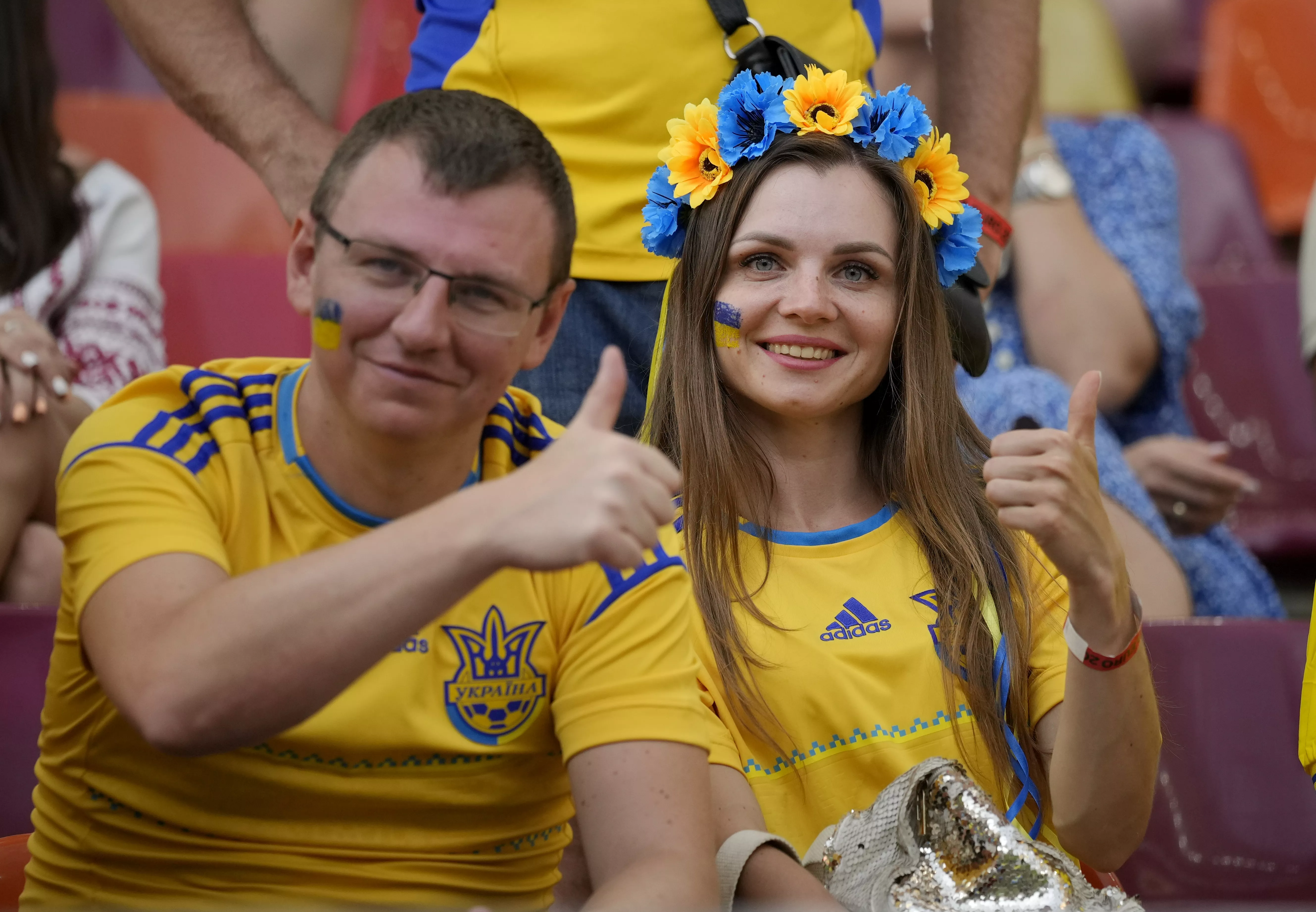 Болельщики сборной Украины на Евро-2020