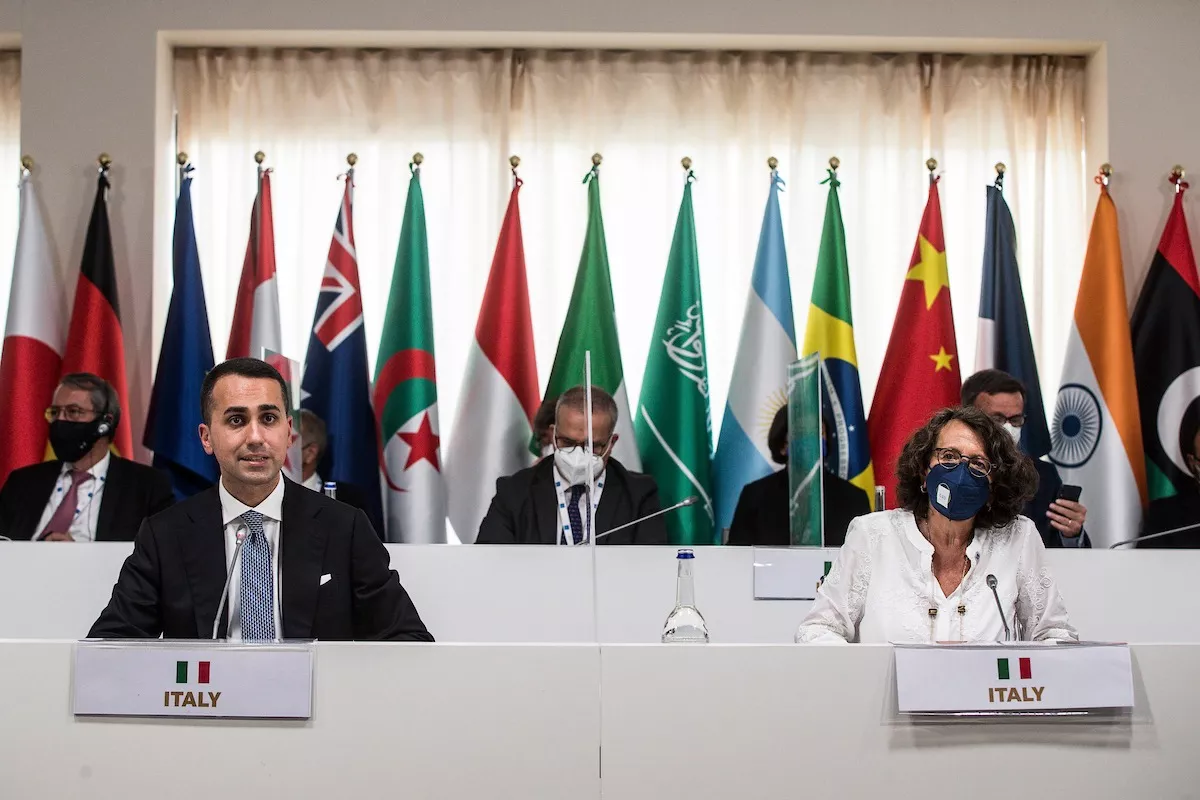 Саммит "Большой двадцатки" открыл глава итальянского МИД Луиджи Ди Майо. Фото: g20.org