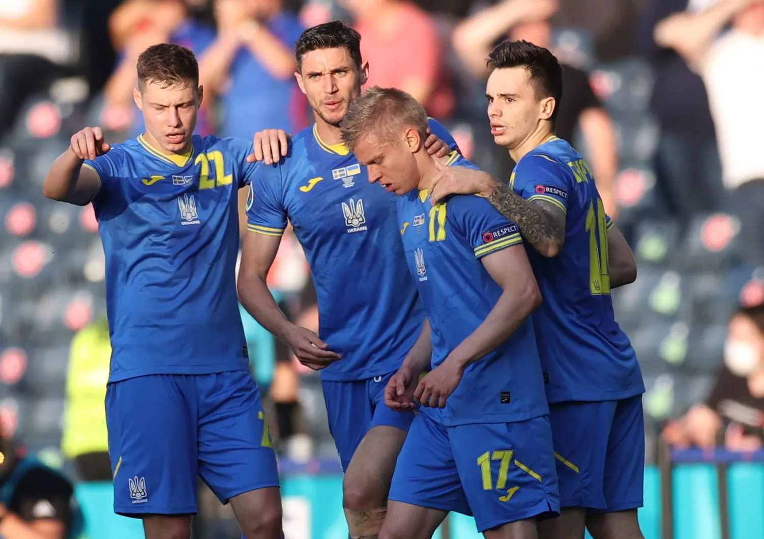 Збірна України добре проявила себе на Євро-2020
