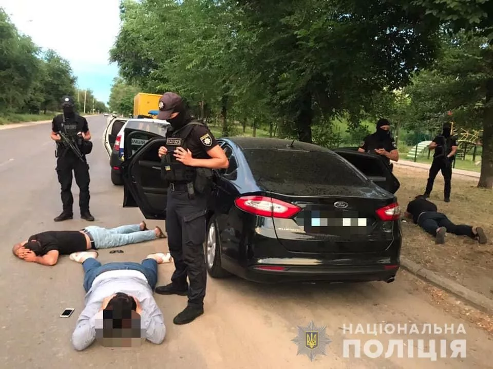 В Луганской области задержали трех граждан Грузии. Фото: "Нацполиция"