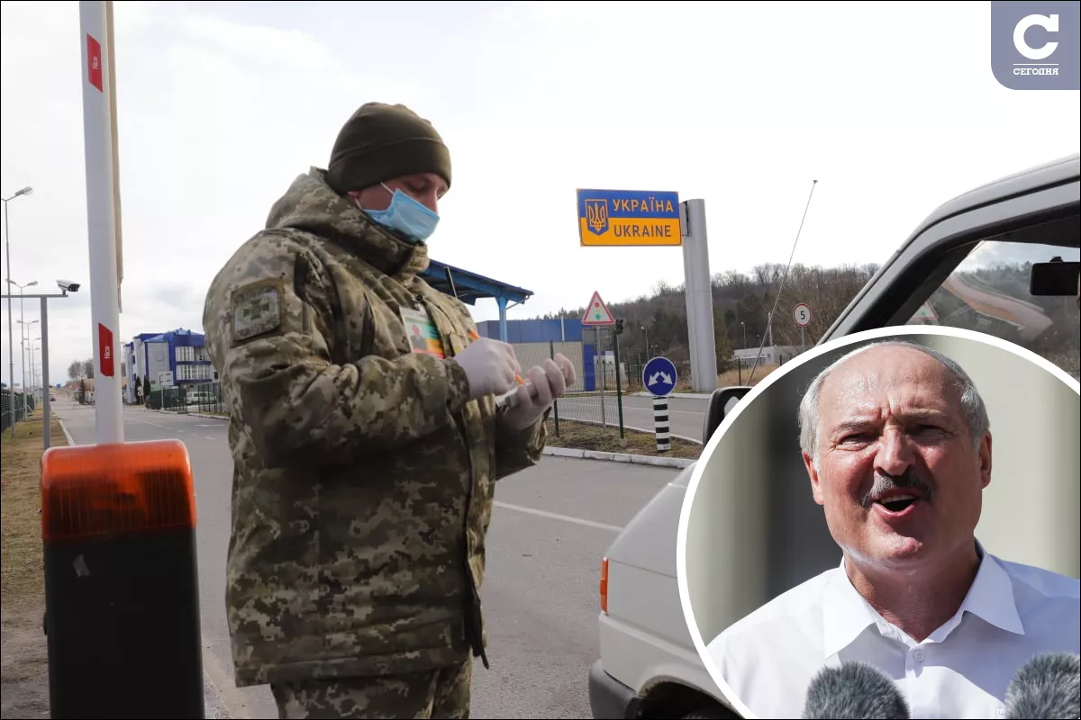Самоназванный белорусский правитель запретил въезжать из Украины в свою страну. Фото: коллаж "Сегодня"
