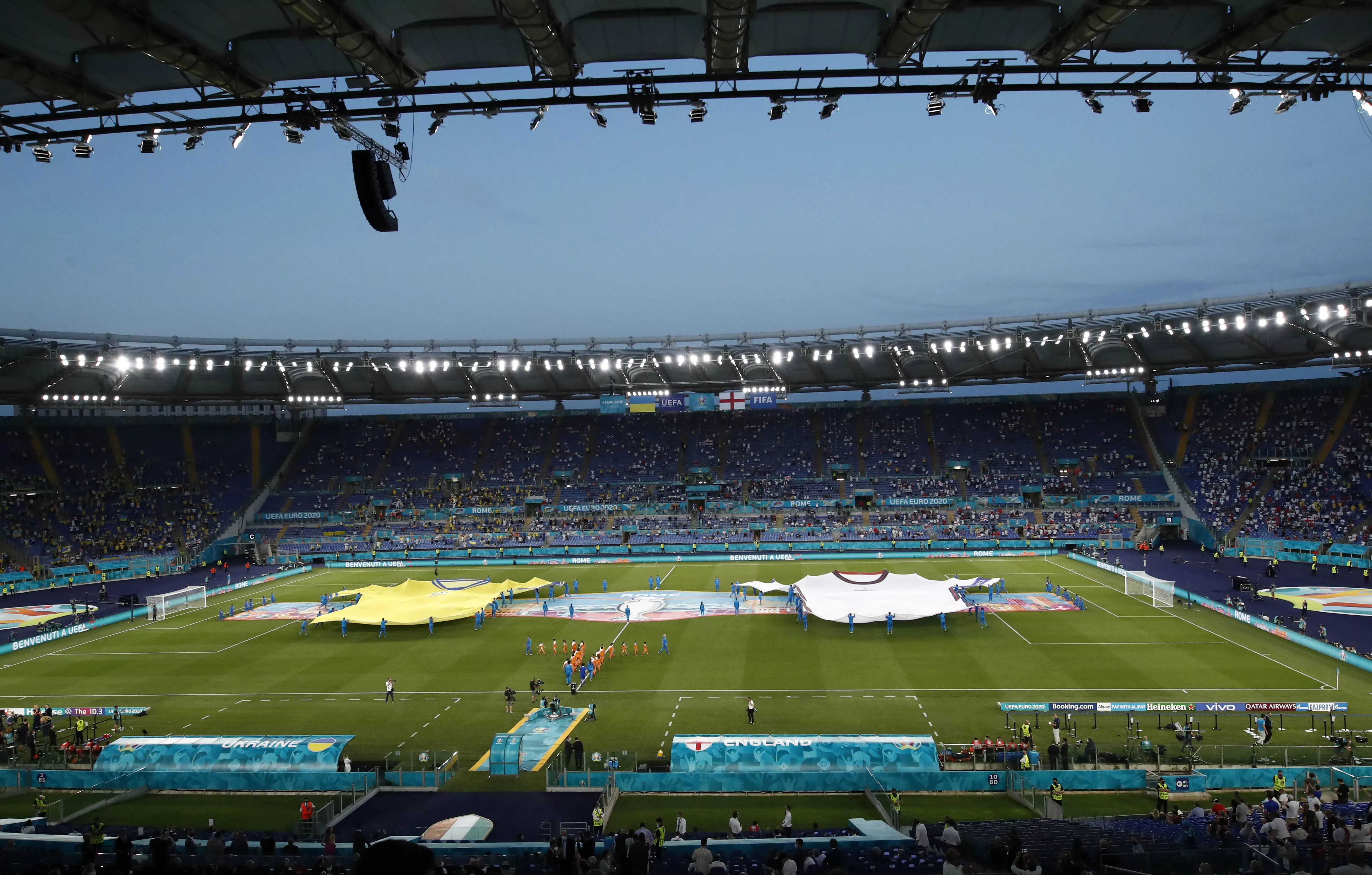 Стадио Олимпико. В Риме сборная Украины завершила свой путь на Евро-2020
