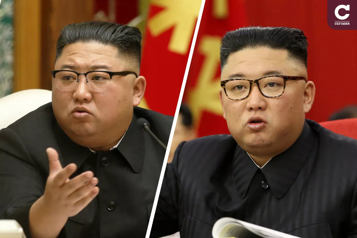 Кім Чен Ин до і після передбачуваного схуднення – як дві різні людини. Фото: коллаж "Сьогодні"