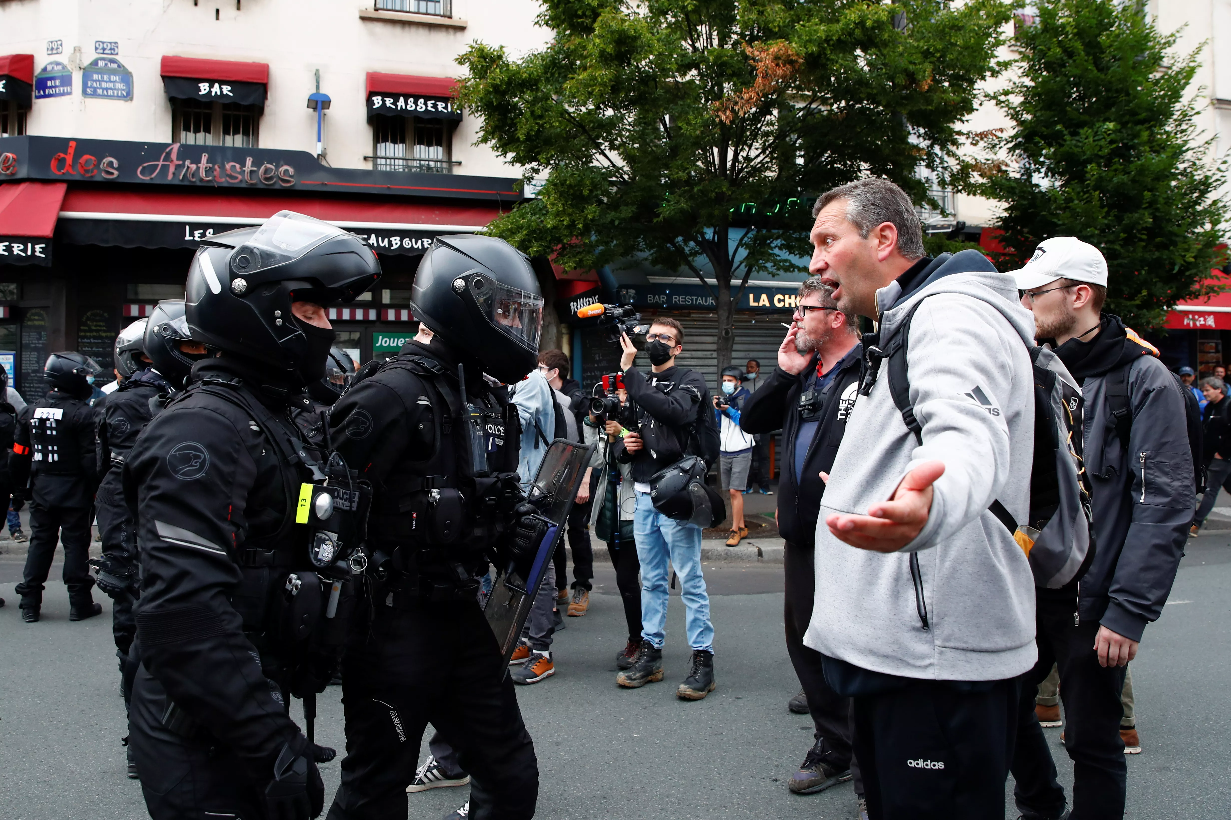 Протесты во Франции. Фото: REUTERS/AST/IVA