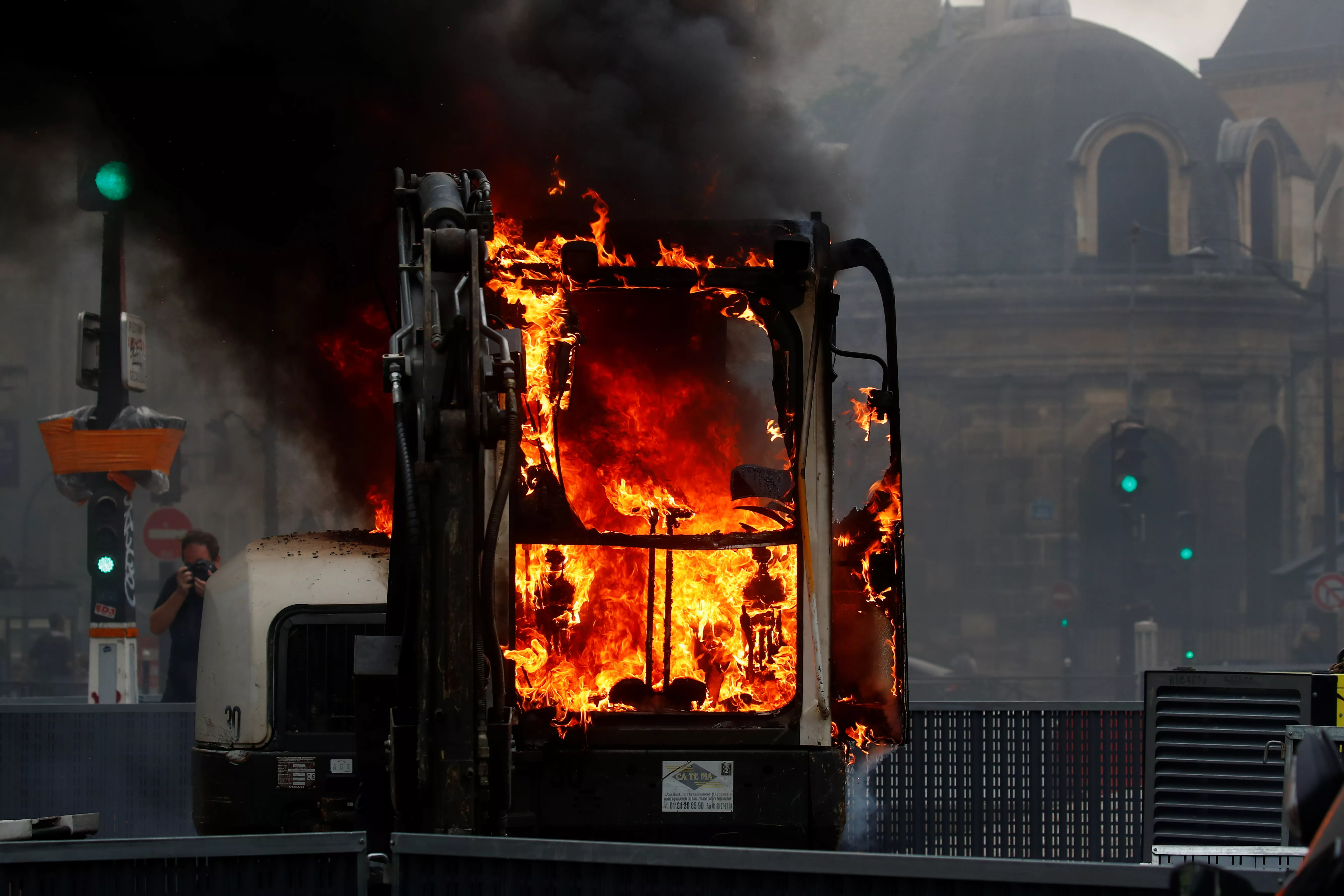 Протесты во Франции. Фото: REUTERS/AST/IVA