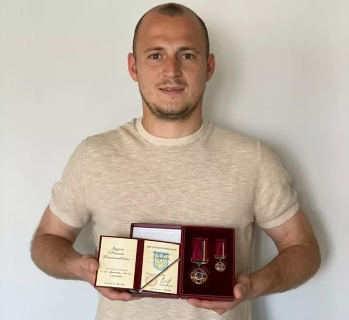 Роман Зозуля получил орден "За заслуги" ІІІ степени