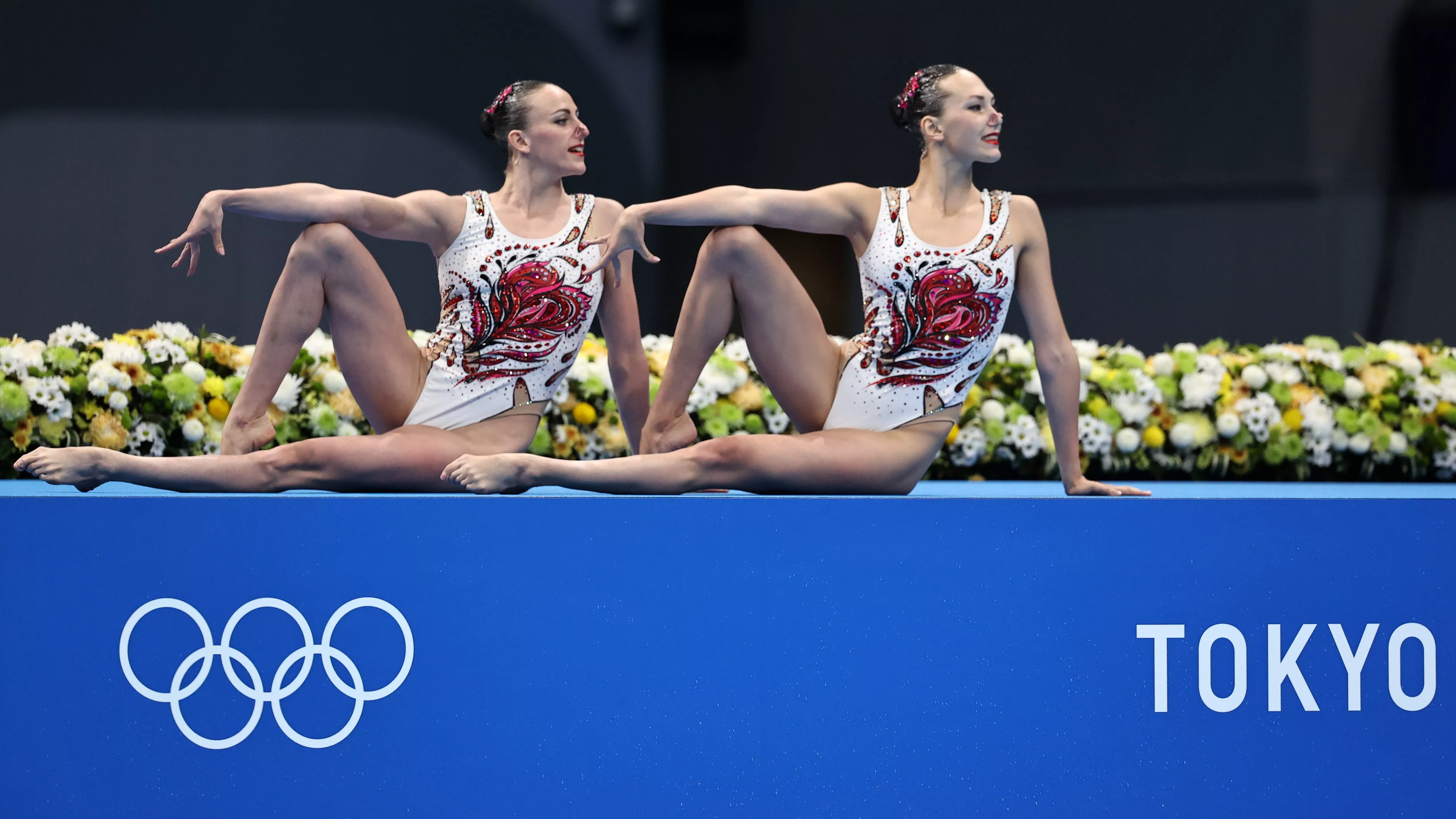 Выступление украинских синхронисток на Олимпиаде-2020 в Токио