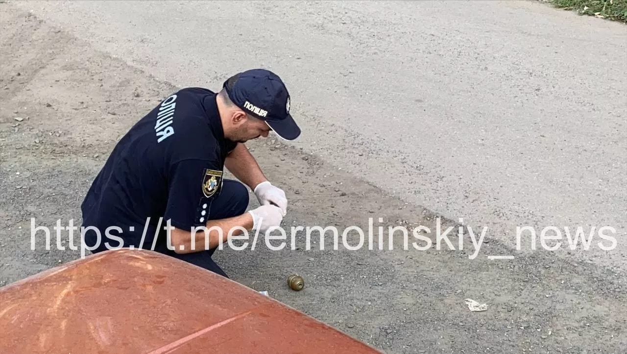 Поліція працює на місці вибуху в Кривому Розі / t.me/ermolinskiy_news