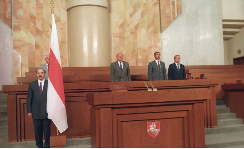 20 липня 1994 року Олександр Лукашенко став першим президентом Білорусі