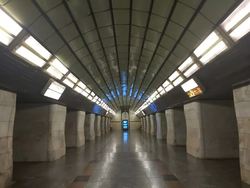 Станція підземки. Фото: "Сьогодні"