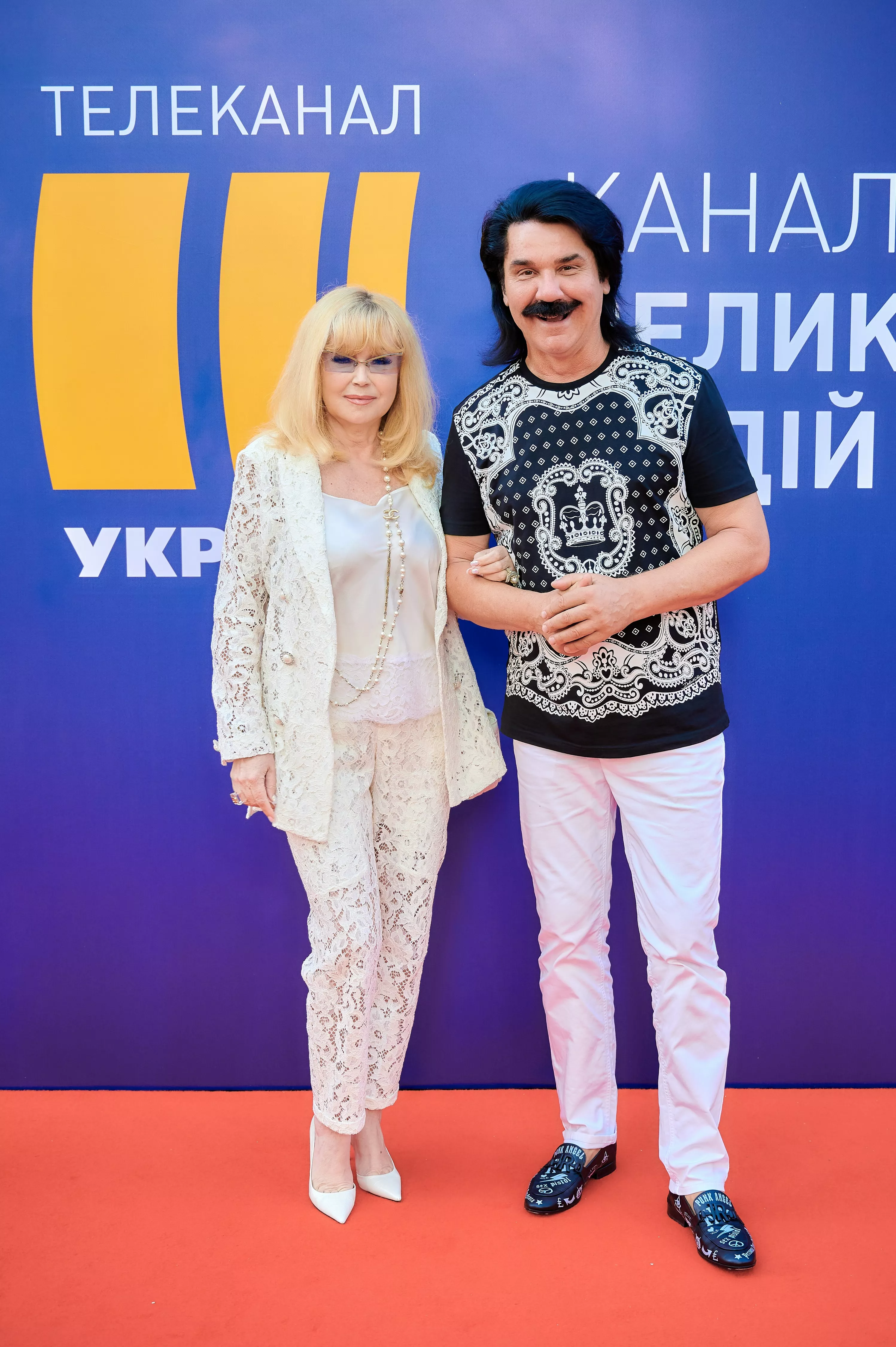 Павло Зибров с супругой